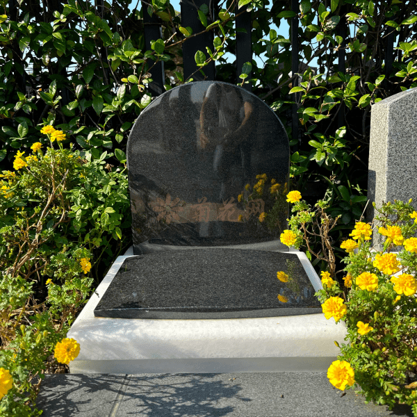 上海清竹园传统立碑墓型10号